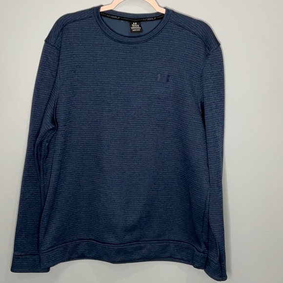 Under Armour Storm Fleece Crew Sweater Sz L - Picture 2 of 11